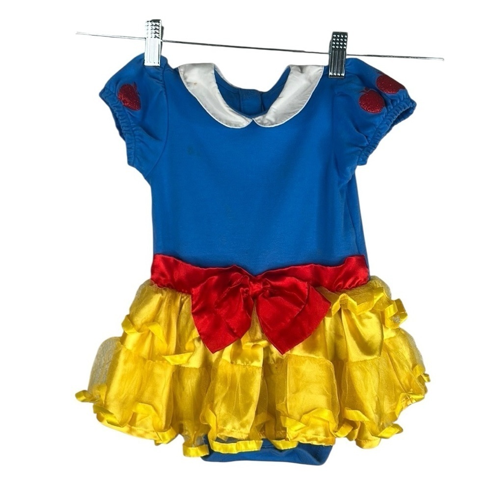 Disney Parks Baby Disney Snow White Bodysuit Costume‎ Size 18-24 months